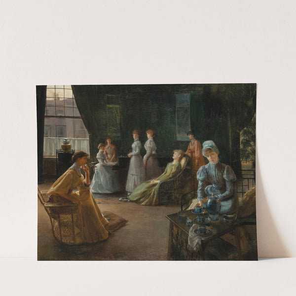 Intérieur à Londres by Jacques-Émile Blanche