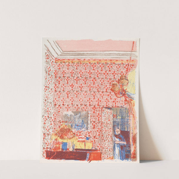Interieur aux tentures roses I (1898 - 1899) by Édouard Vuillard