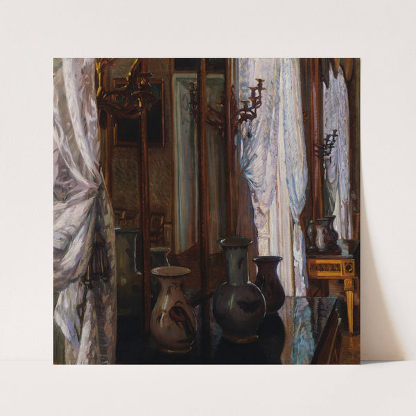 Interieur – Das Napoleon-Zimmer im Schloss Ludwigsburg (1914) by Wilhelm Legler