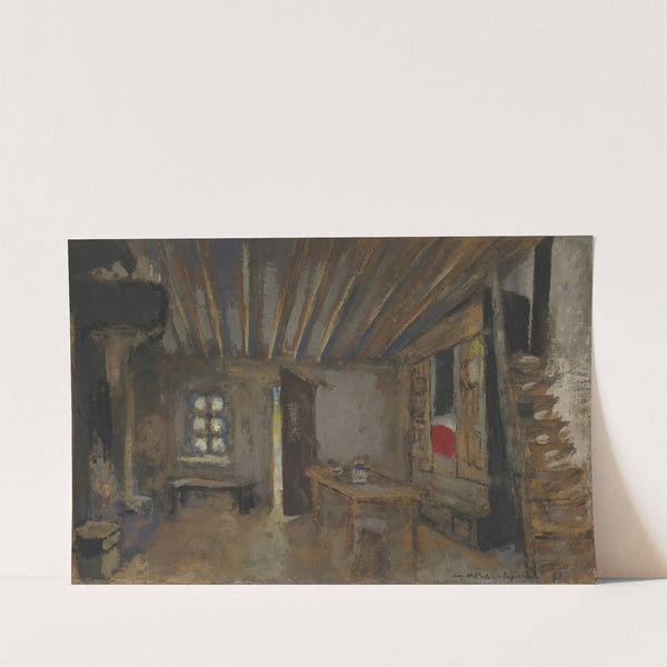 Intérieur D’auberge, Maquette De Décor Pour ‘la Lépreuse’ (1919) by Édouard Vuillard