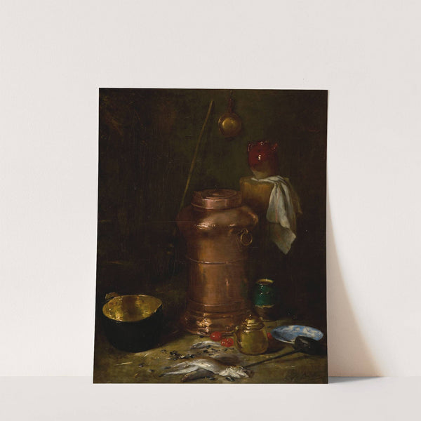 Intérieur de cellier (before 1890) by Antoine Vollon