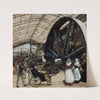 Intérieur de la galerie des machines à l’exposition universelle de 1889. (1889) by Louis Béroud