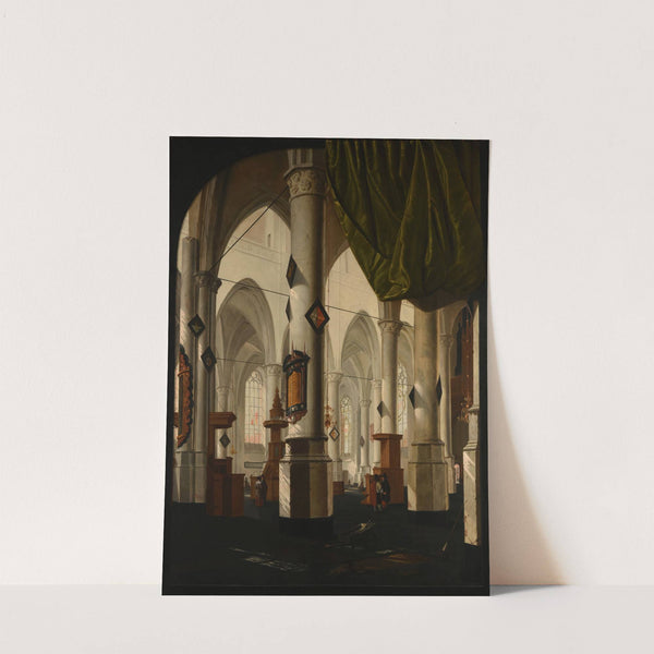 Intérieur d’église (1654) by Daniël de Blieck