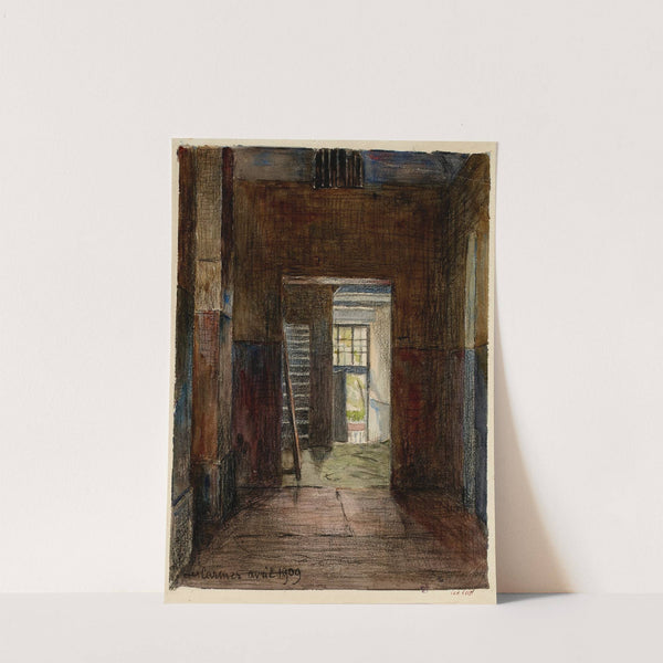 Intérieur du couvent des Carmes, rue de Vaugirard (1909) by Georges-Henri Manesse