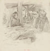 Intérieur du Marché des Enfants Rouges, en décembre 1907. 3ème arrondissement (1907)