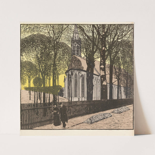 Interieur im Winterpalais des Prinzen Eugen von Savoyen in der Himmelpfortgasse by Carl Moll