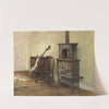 Interieur med en cello by Carl Holsøe