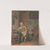Interieur met lezende man by Pieter Christoffel Wonder