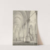 Interieur van de Nieuwe Kerk te Delft by Johannes Jelgerhuis
