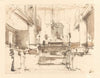 Interieur van een synagoge