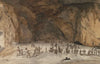 Interieur van grot Santa Maria Capella