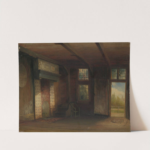 Interieur van het Tsaar Peterhuisje te Zaandam by Pierre Tetar van Elven