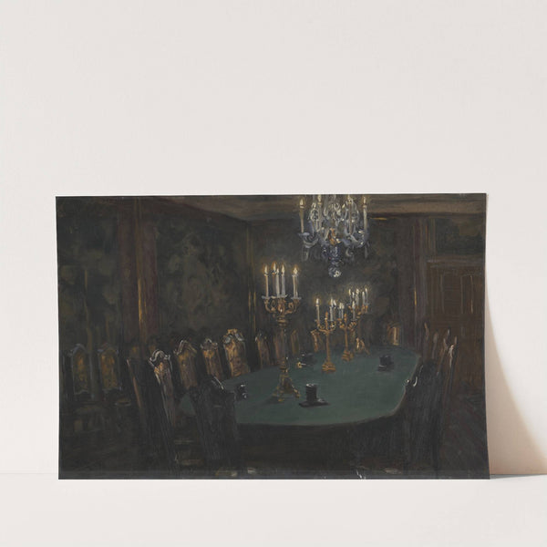 Interiør by Peder Severin Krøyer