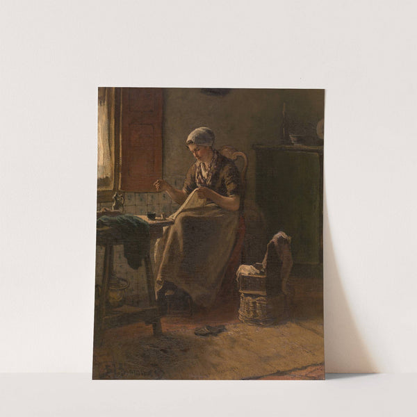 Interior by Bernardus Johannes Blommers