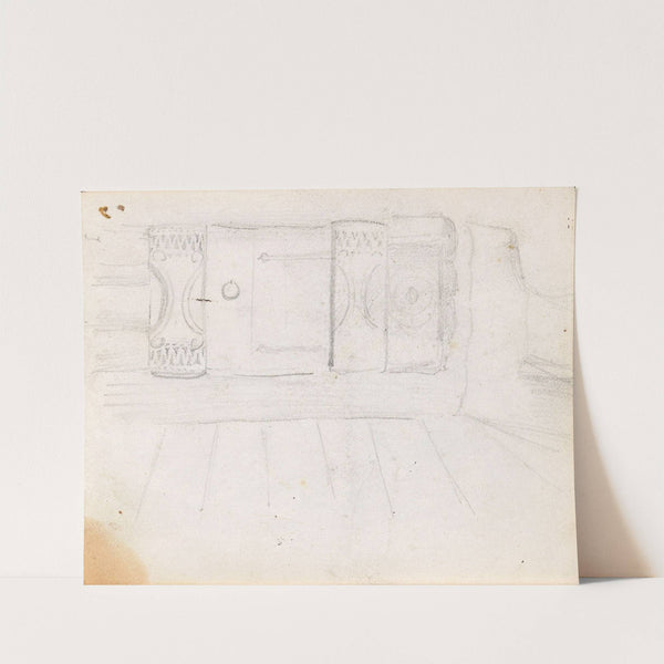 Interiør (1848) by Adolph Tidemand