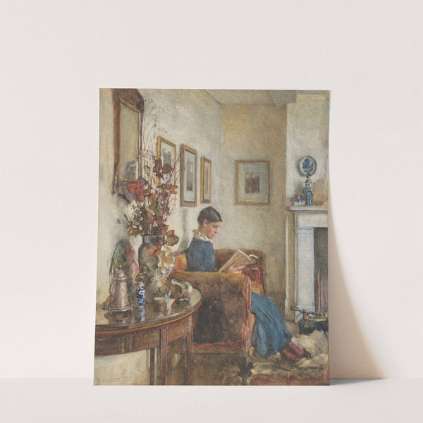 Interior (1881) by Sir George Clausen