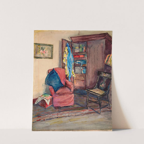 Interior (ca. 1933-1943) by Susan Brown Chase