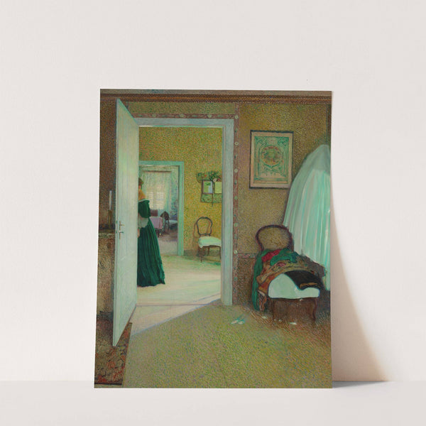 Interior (1910) by Sigmund Walter Hampel