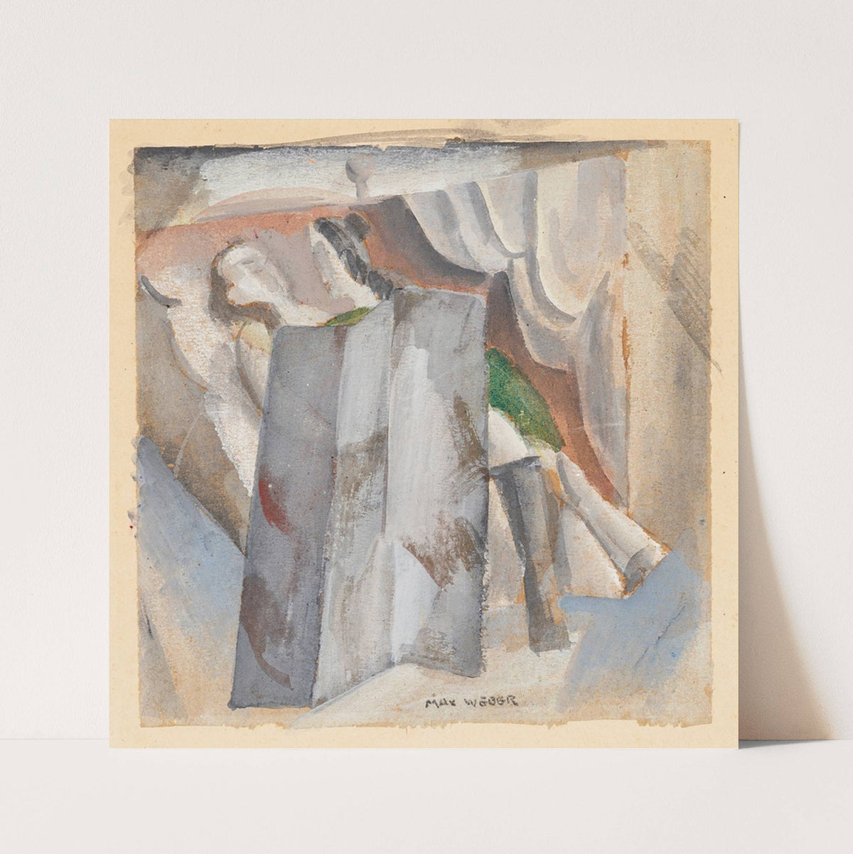 Interior (circa 1910) by Max Weber