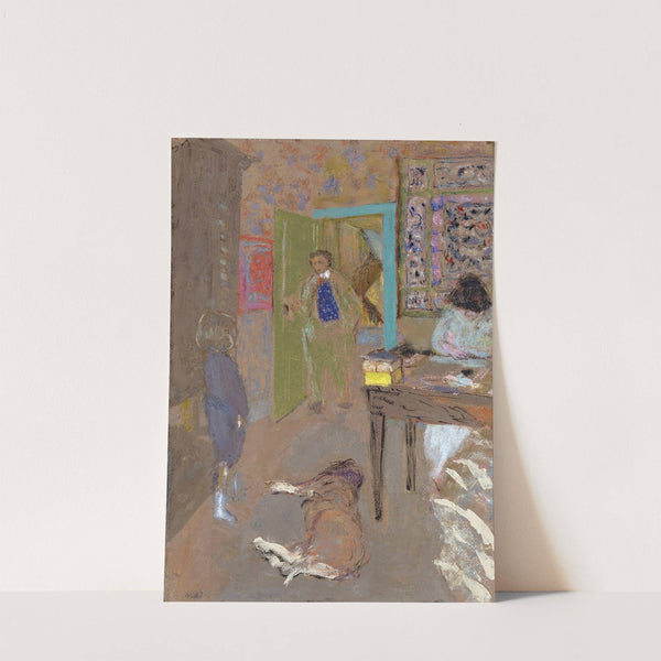 Interior at Saint-Jacut (1909) by Édouard Vuillard