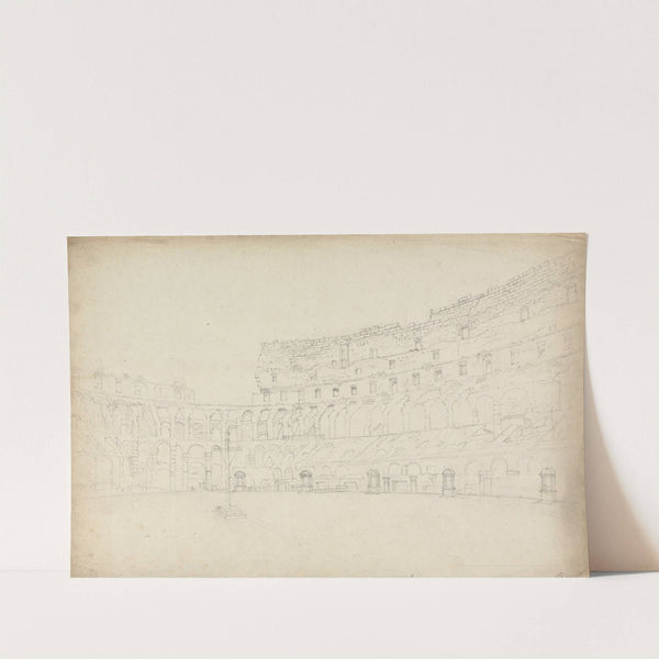 Interior Colosseum, Rome by Isaac Weld