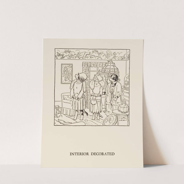 Interior decorated by William Ely Hill