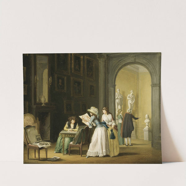Interior from an Art Collection by Pehr Hilleström