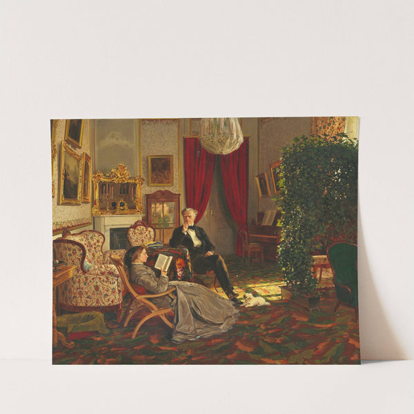 Interior from Glorup by Siegwald Dahl