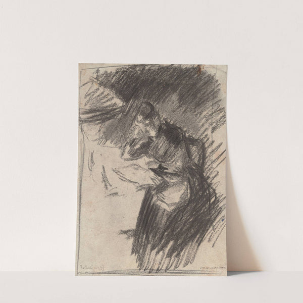 Interior in the Kempen with Three Farmer's Wives by Jakob Smits