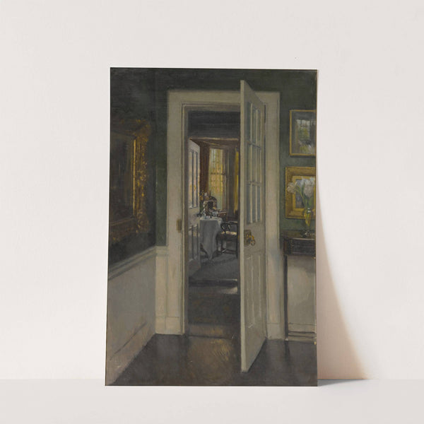 Interior Looking Through to Morning Room by Patrick William Adam