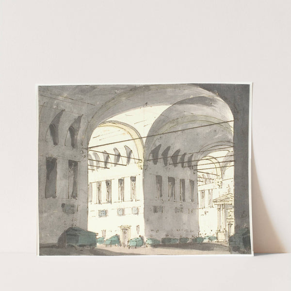 Interiør Med Store Buer Og Senge by Aron Wallick