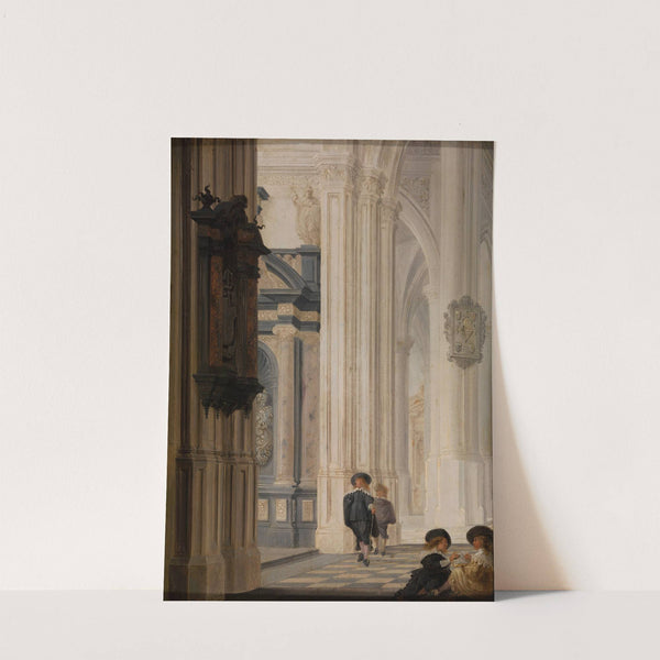 Interior of a Church by Dirck Van Delen