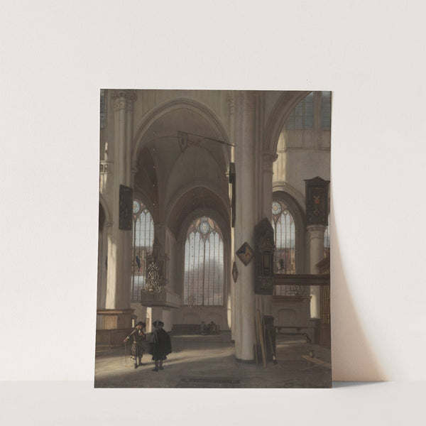 Interior of a Church (c. 1680) by Emanuel de Witte