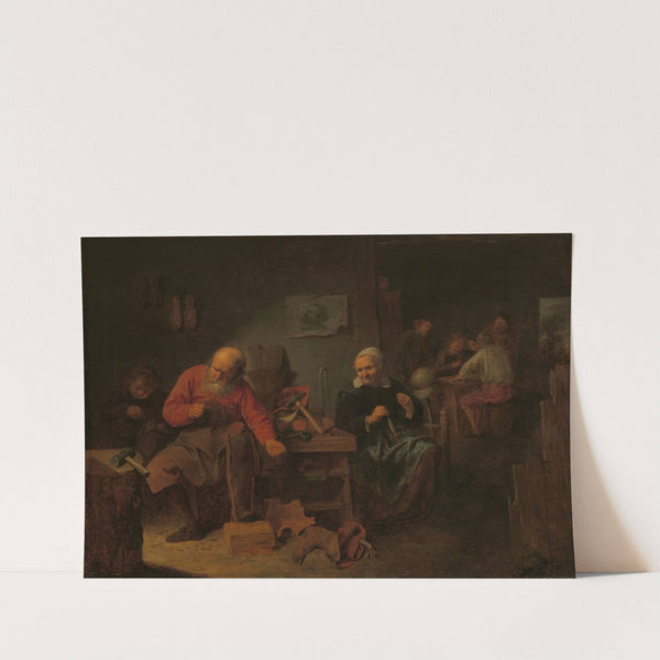 Interior of a Cobbler’s Shop by David Ryckaert III