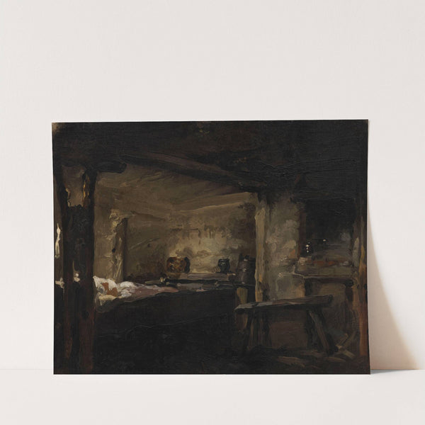 Interior of a Cottage (1881) by Anna Bilińska-Bohdanowicz