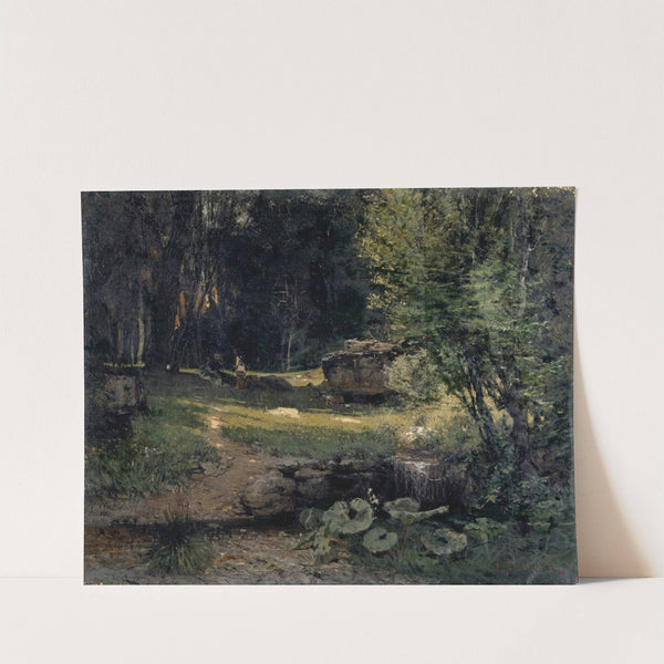 Interior of a Forest by Hans Sandreuter