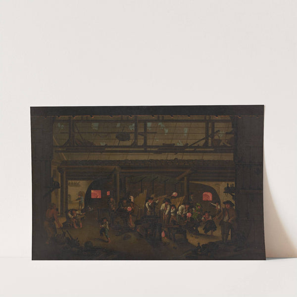 Interior of a Glass-Blowing Workshop in the Black Forest by Michael Dilger