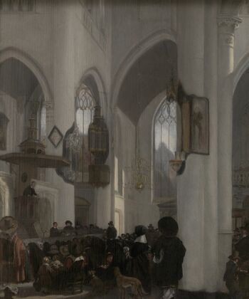 Interior of a Gothic Church
