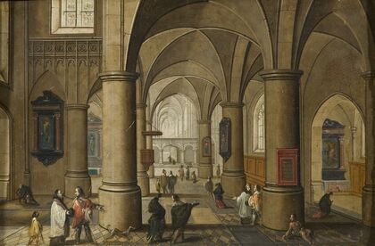 Interior of a Gothic Church