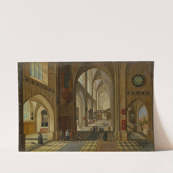 Interior of a Gothic Church by Pieter Neeffs the Elder