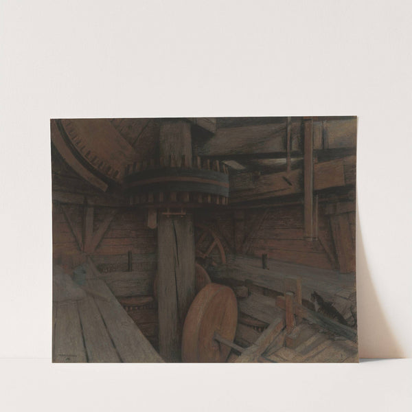 Interior of a Mill by Charles Mertens