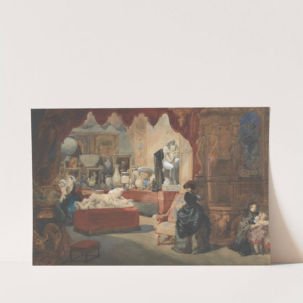 Interior of a Museum by Eugène Lami