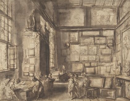 Interior of a Picture Gallery