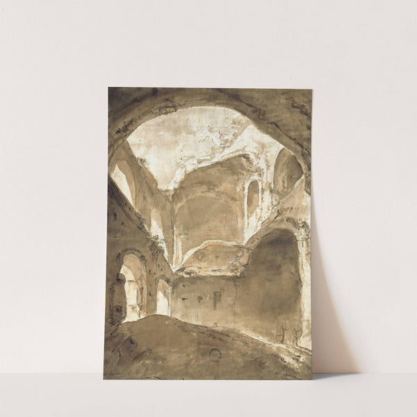Interior of an Ancient Ruin (1627) by Bartholomeus Breenbergh