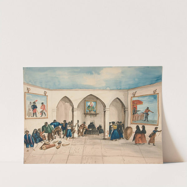 Interior of an Inn by Francisco Fierro