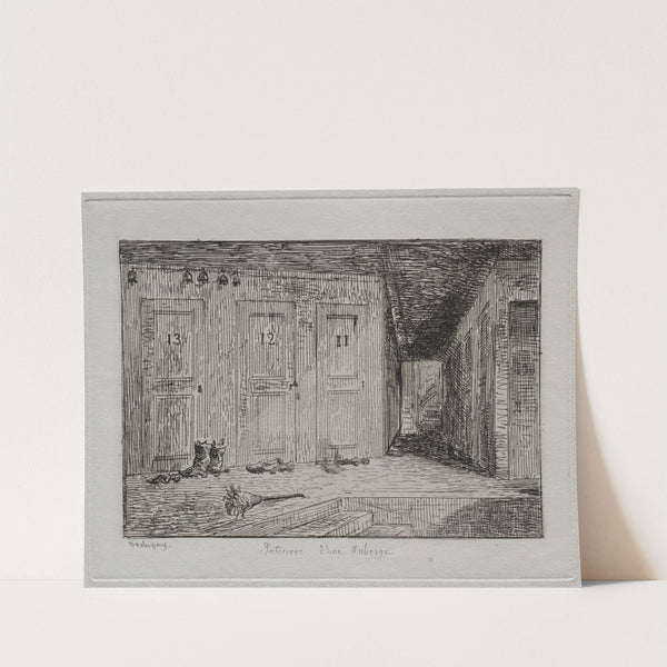 Interior of an Inn (1861) by Charles François Daubigny