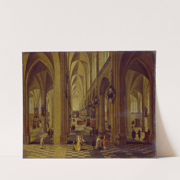 Interior of Antwerp Cathedral by Pieter Neeffs the Elder