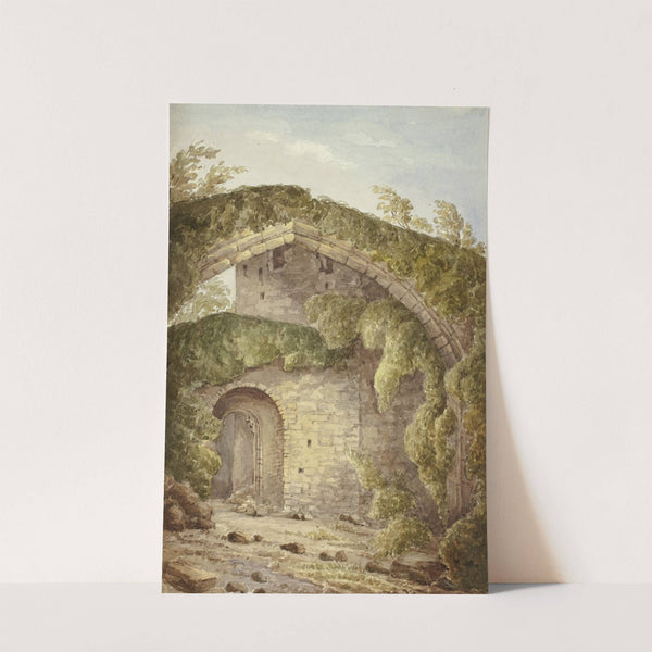 Interior of Conway Castle by Elizabeth Murray