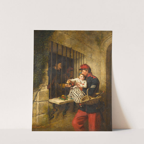 Interior of Marseilles Prison, a Scene from Little Dorrit by William Powell Frith