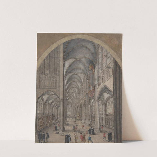 Interior of Strasbourg Cathedral by Jacob van der Heyden